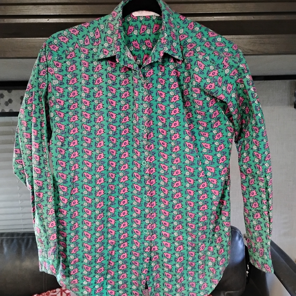 Vintage Jay Jacobs CRAZY Print T shirt